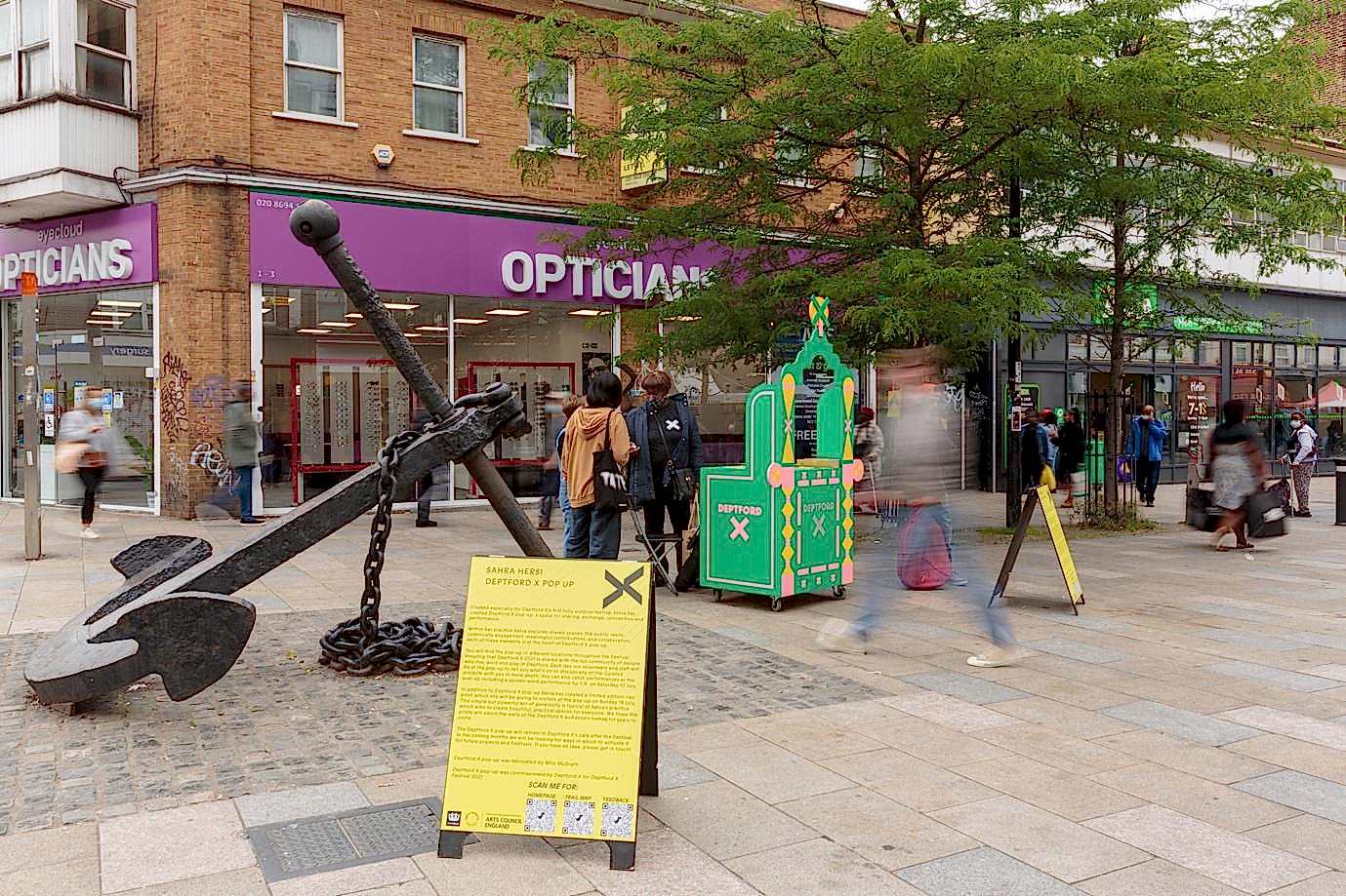 Deptford X street scene